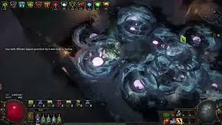 The best Flicker Strike U will ever see - PoE 3.25 Final 2 Waves Simulacrum