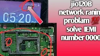 jiof120 network raning problam solve 💯 o