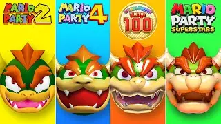 Evolution of Bowser's Big Blast in Mario Party (1999-2021)