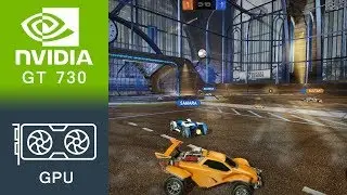 Rocket League Gameplay GeForce GT 730