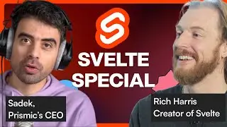 Prismic 🧡 Svelte: Meetup with Rich Harris, creator of Svelte! | Prismic Meetup