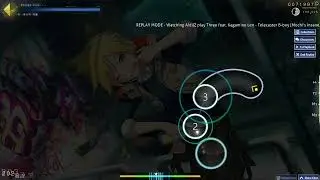 (osu!) Three feat. Kagamine Len - Telecaster B-boy 4.44 ⭐ (Mochi's Insane) 99.45% 97PP
