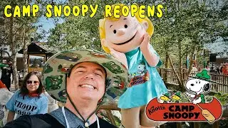 Camp Snoopy's Grand Re-Opening at Knott's Berry Farm: A Day of Family Fun!