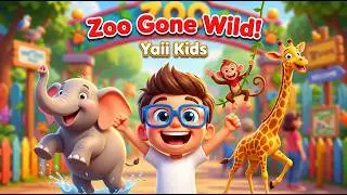 Animals at the Zoo 🦁🐘🦒 | Zoo Animals Song for Kids | Nursery Rhymes & Kids Songs