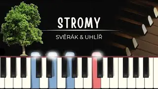 Stromy - Jaroslav Uhlíř / Zdeněk Svěrák | tutoriál | noty pro klavír | MIIDI