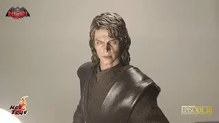 Review Star Wars Dark Side Anakin Skywalker Hot Toys 1/6 Batwars Toys