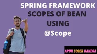 Spring Framework tutorial | Scopes of Bean @Scope Annotation | Singleton and Prototype | LEC 16