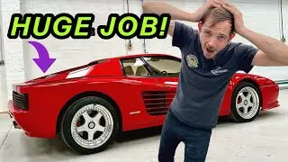 This £200K Ferrari Testarossa is a Mess!