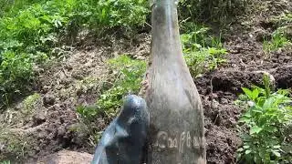 Вахта памяти.Зацепил блиндаж.Мешает вода.