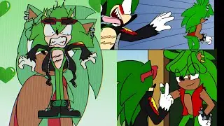 💚Manourge💚Manic x Scourge  Animation + Comic Dub ♡ Sonic AU