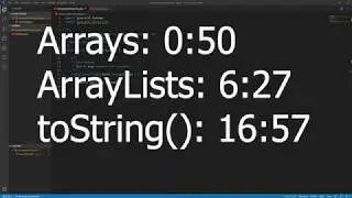 Arrays, ArrayLists, and toString in Java