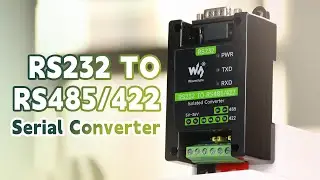 RS232 To RS485/422, Active Digital Isolated Serial Converter,  RS232 DB9 Port, Stable Transmission