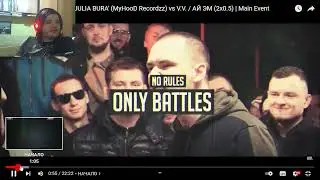 Смотрю RBL BPM: D'YADYA J.I. / JULIA BURA' (MyHooD Recordzz) vs V.V. / АЙ ЭМ (2x0.5) | Main Event