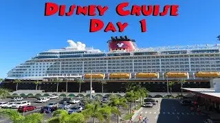 DISNEY CRUISE DAY 1 | Disney Dream Cruise | Embarkation | Halloween on the high seas