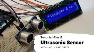 Ultra-sonic sensor using Arduino Nano |How to measure a distance Digitally| Simple DIY for home!