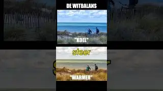 De SFEER van je FOTO bepalen dmv de WITBALANS aan te passen. 