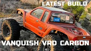 Vanquish VRD Carbon kit build. Crawling in Gusum
