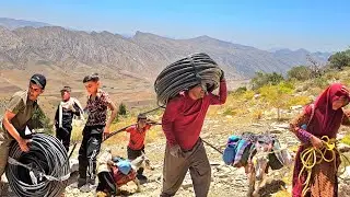 Nomadic life, trying to find water in the mountains, part one