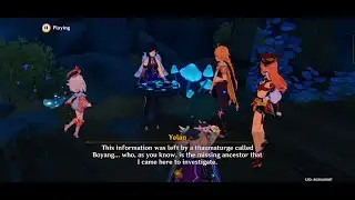 Boyang is the missing Yelan's ancestor - Genshin Impact