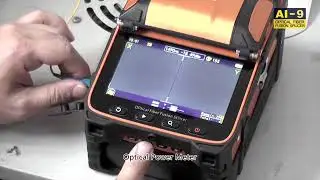 AI 9 optical fusion splicer by Fibertel