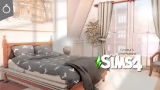 👩‍❤️‍💋‍👨 Couple's Apartament The Sims 4 - Speed Build+ CC Links