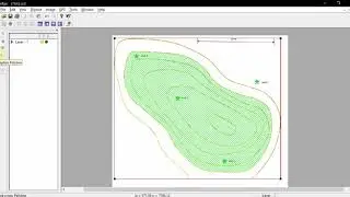 Contour map digitizing