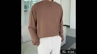 웜히트 반폴라 니트티 (8color)