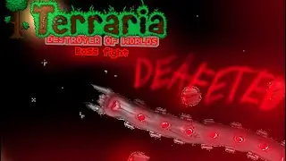 Killing the destroyer of worlds in Calamity [Terraria]