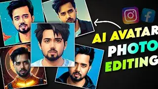 AI Avatar Instagram Trending Photo Editing🔥😱 | AI Photo Generator App | AI Photo Editing😱🔥