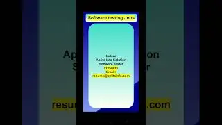 Software testing Jobs 2024 | Manual & Automation Testing | Fresher & Experience Jobs | Tech Bharat