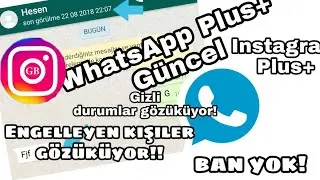 Instagram Plus Ve WhatsApp Plus (2020)