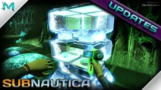 Subnautica UPDATES! Laboratory Scannable Items! (Precursor Cache)