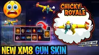 Screaming Chicky New XM8 Skin Free 🤑 | New Chicky Royale Event Free Fire 😨