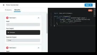 TIME CONVERTER PROJECT | JAVA |JAVA SERIES | khushi ozha