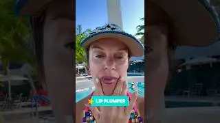Plump Your Lips at the Pool #faceyoga