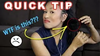 QUICK TIP - Take Knots Out Of Your Hair WITHOUT PAIN!