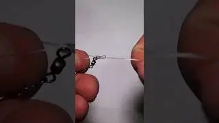 Надёжный и простой рыболовный узел.