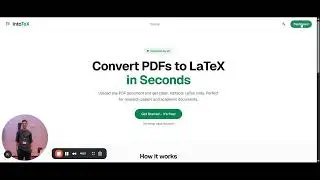IntoTeX - Convert PDF to LaTeX with AI