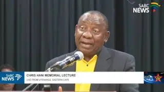 Deputy President delivers Chris Hani Memorial Speech