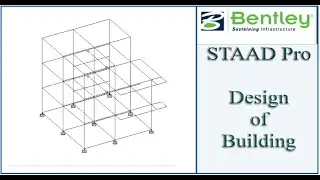 STAAD Pro Tutorial For Beginners [Episode 23]: Design of Building