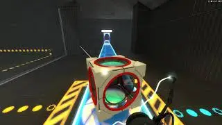 portal 2 / Hold My Cube by  •‹†ρđ› ĐūšР2ķ•