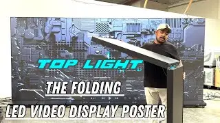 P2.5 Folding LED Video Wall Display - By Top Light DJ