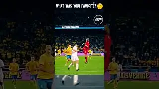 Best goals by Zlatan Ibrahimovic 🔥 What was your favorite? ⚽ #Shorts