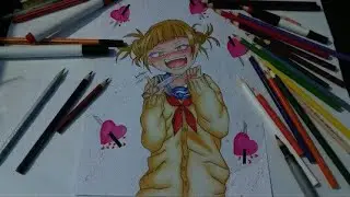 Speed Drawing Himiko Toga [Boku No Hero Academia] Collab