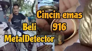 Beli mesin alat kesan logam metal detector terus naik emas tahniah pada customer minelab Equinox 700