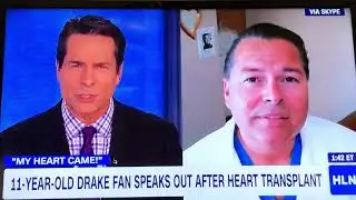 Inspirational story on Drake and little girl that  got her heart transplant Dr. Jacob DeLaRosa