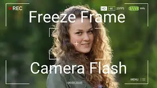 Filmora Freeze Frame Camera Flash Effect| Filmora Tutorial 2020