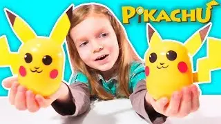 Пикачу своими руками из Киндер Капсул DIY Easy Pikachu from Kinder