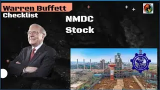 NMDC Stock - Multibagger | Warren Buffett Checklist | Fundamental & Technical Analysis