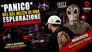 *PANICO* NEL BEL MEZZO DI UNA ESPLORAZIONE - DISCO CLUB ABBANDONATO [Urbex ITA]